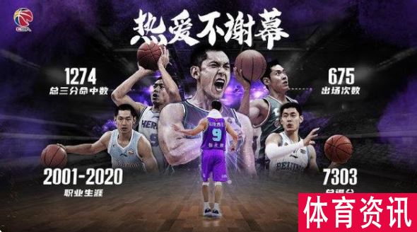 张庆鹏在开幕式上退役 获得CBA联赛全明星三分王